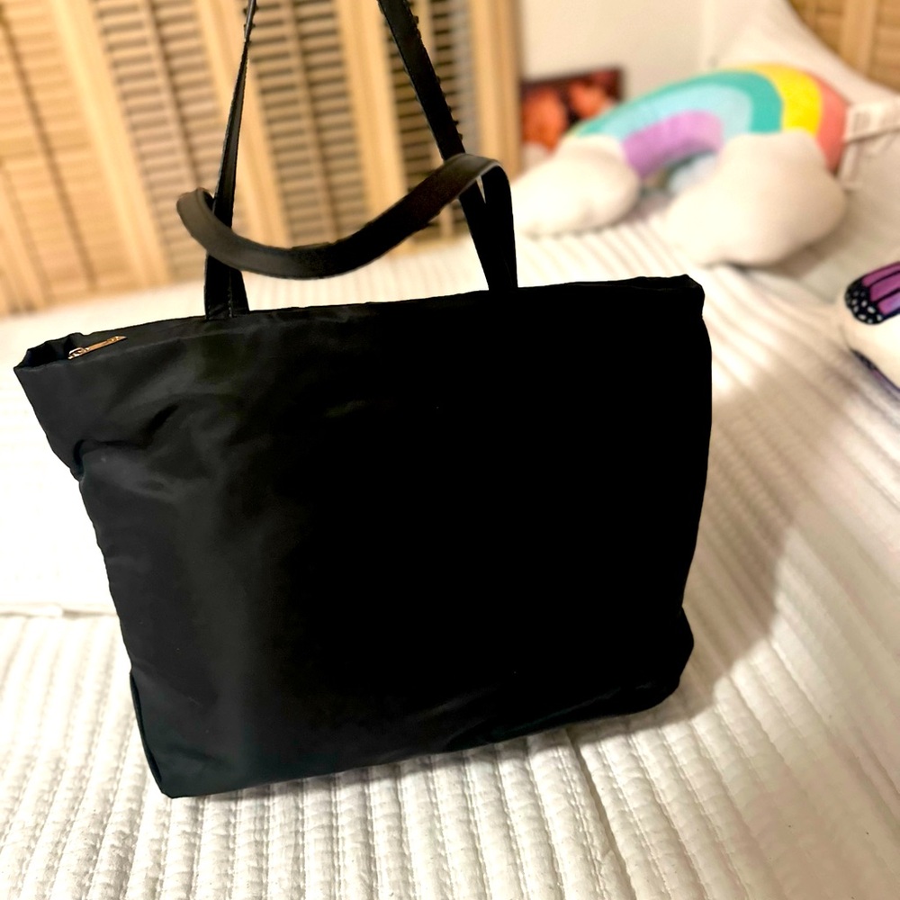 Nordstrom Rack Large black Tote 100% recycled polyester